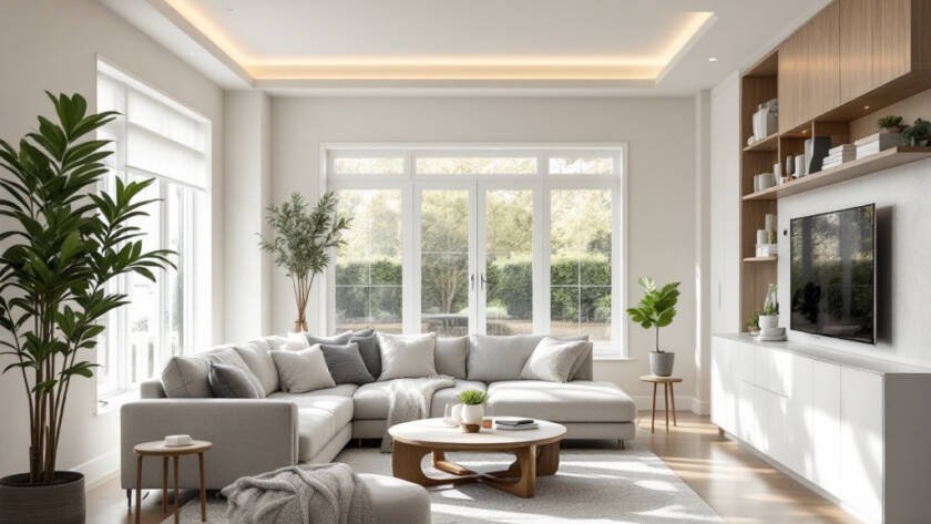 'Modern and contemporary designed renovation project in Boston showcasing intricate details and dedication.'