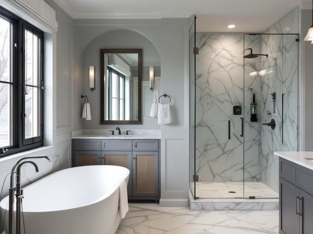 Boston Bathroom Revamp: A Fresh Energy for Your Home!  Boston Bathroom Renovation: Bringing new vitality to your home.