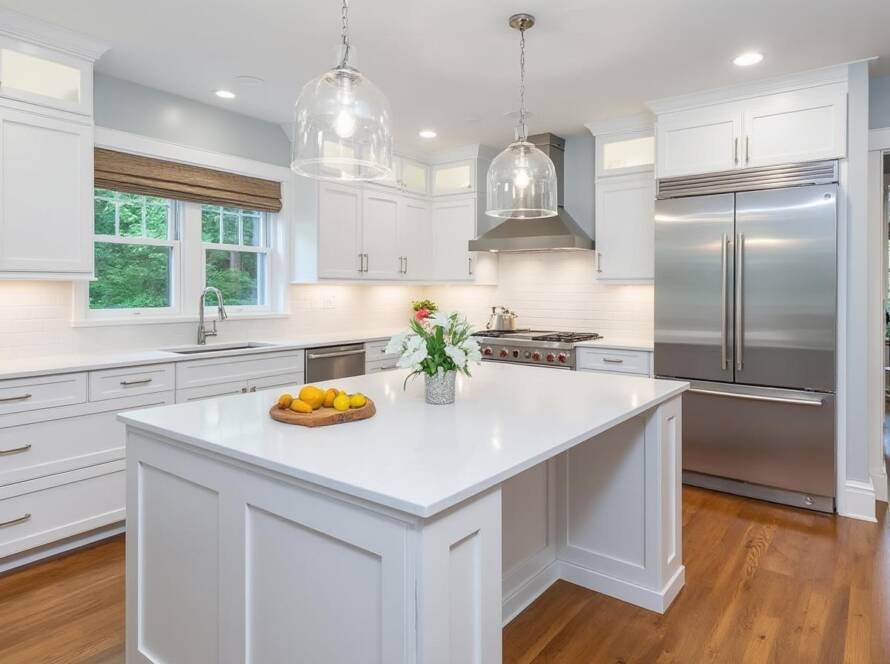 波士顿厨房翻新 - 明煌装修公司