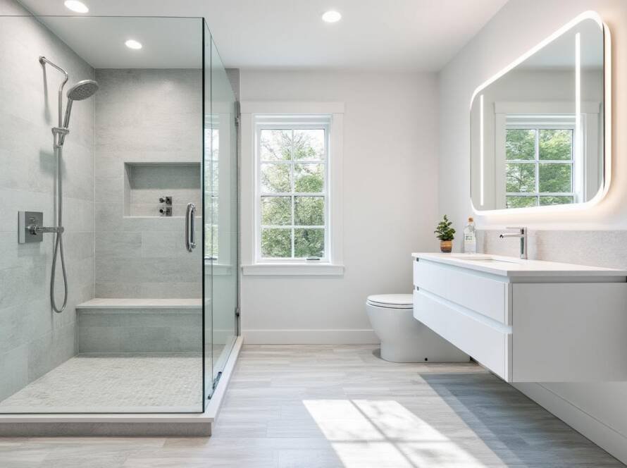 波士顿浴室翻新 - 明煌装修公司