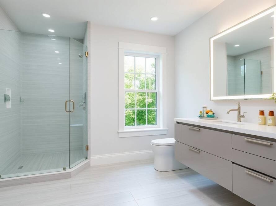 波士顿浴室翻新 - 明煌装修公司