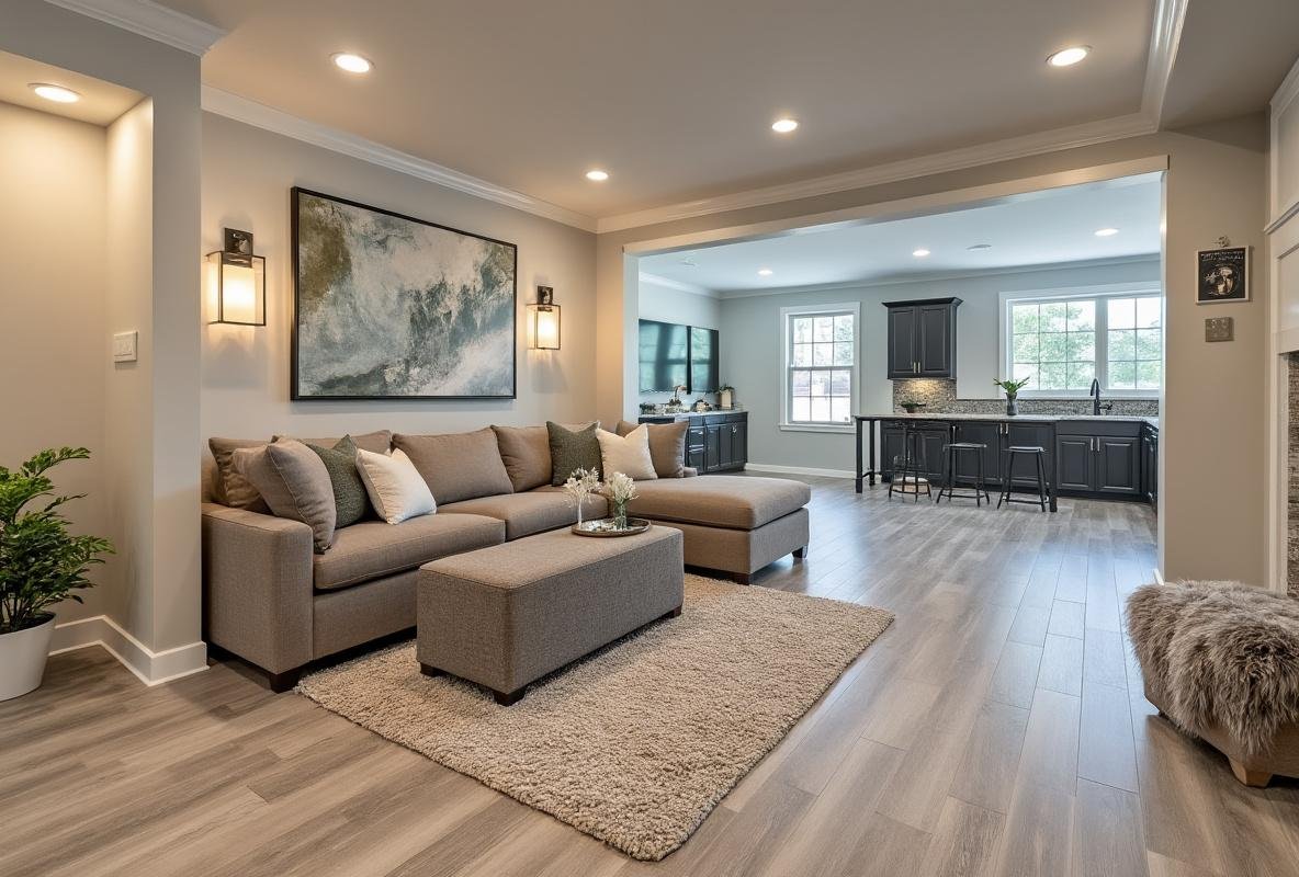 波士顿地下室翻新