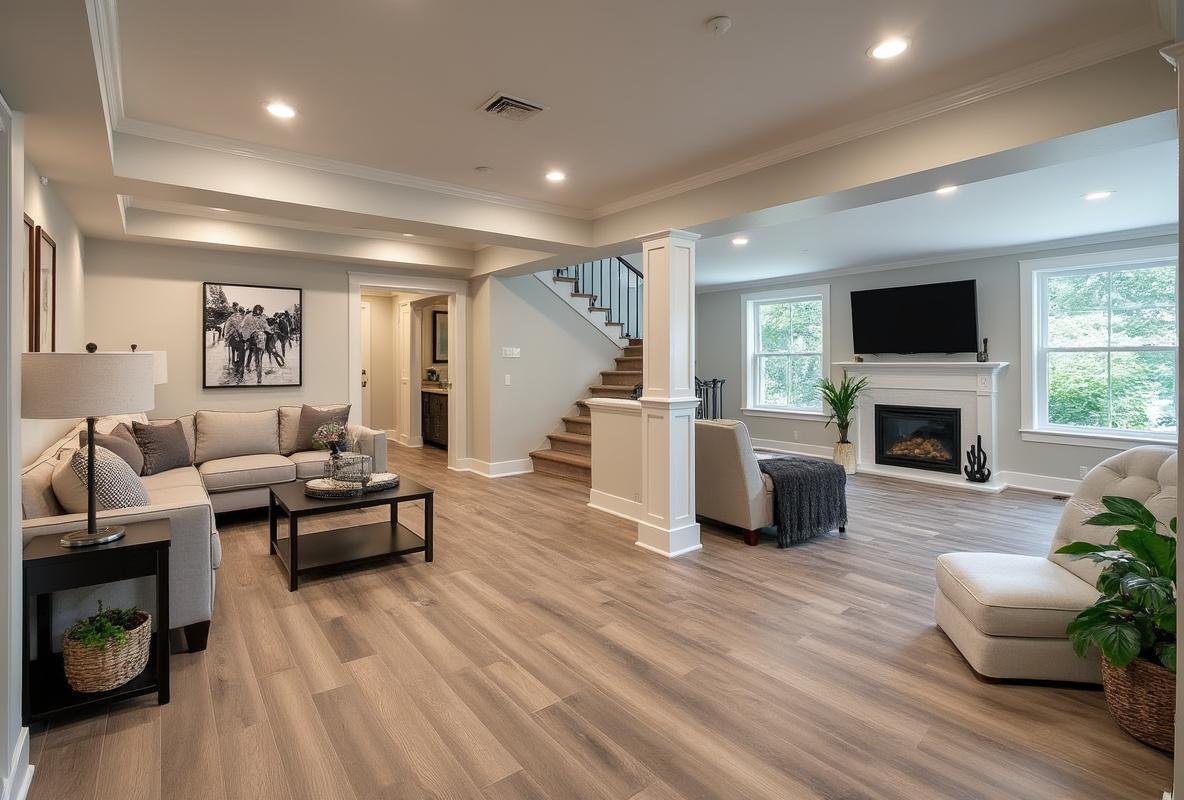 波士顿地下室翻新