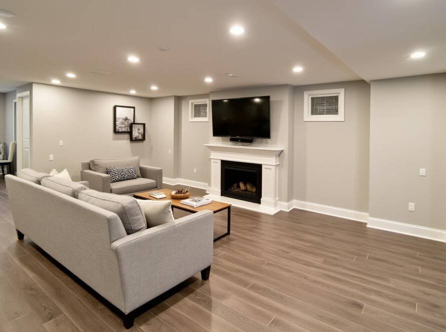 波士顿地下室翻新 - 明煌装修公司