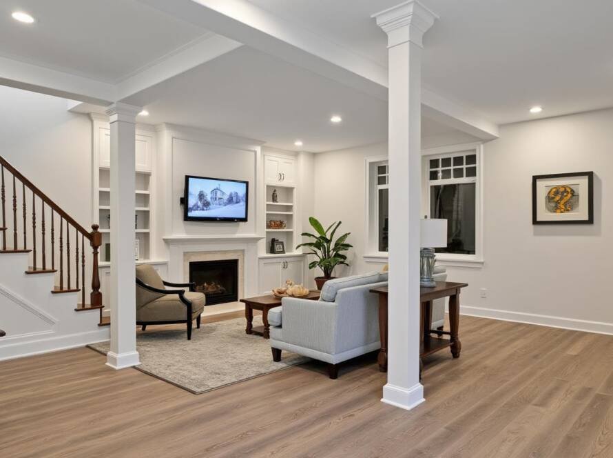 波士顿地下室翻新 - 明煌装修公司