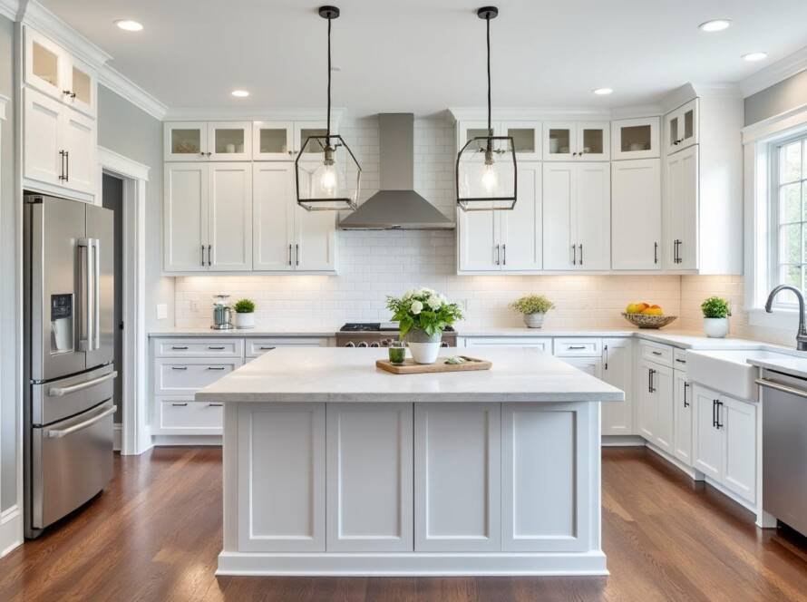 波士顿厨房翻新 - 明煌装修公司