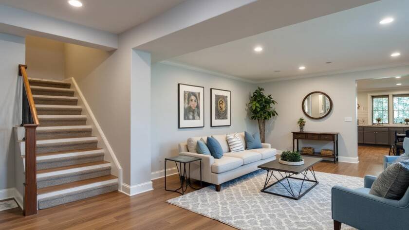 波士顿地下室翻新 - 明煌装修公司