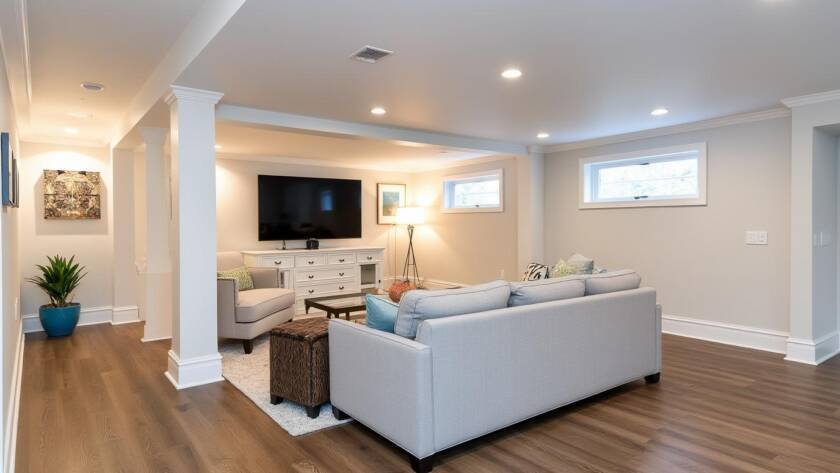 波士顿地下室翻新 - 明煌装修公司