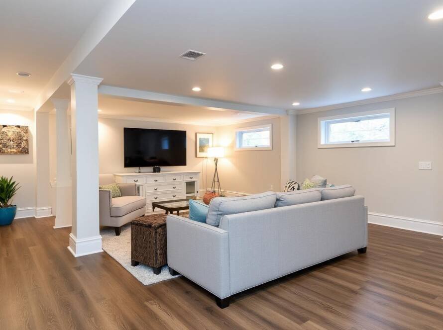 波士顿地下室翻新 - 明煌装修公司