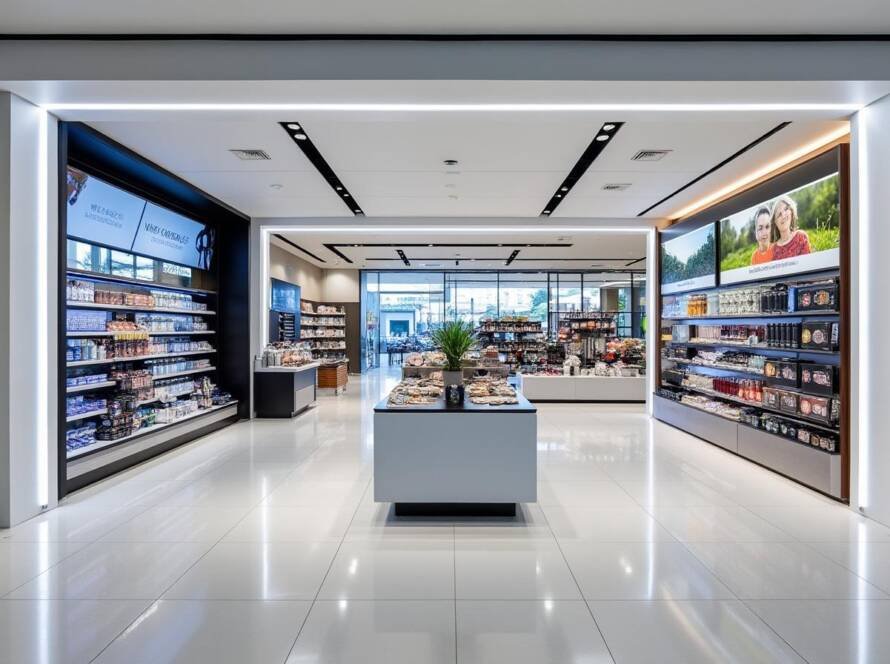 波士顿店铺装修 - 明煌装修公司