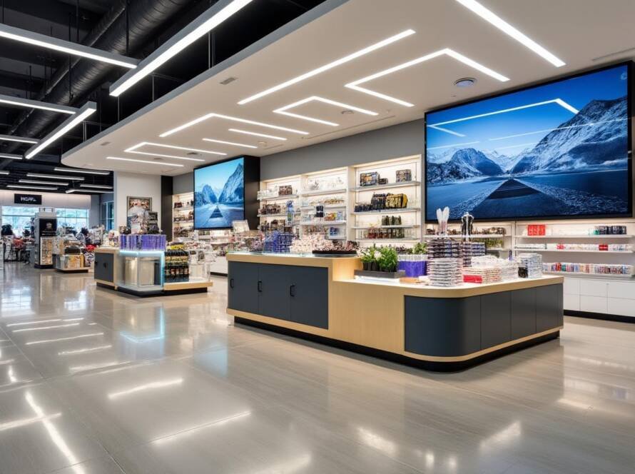 波士顿店铺装修 - 明煌装修公司