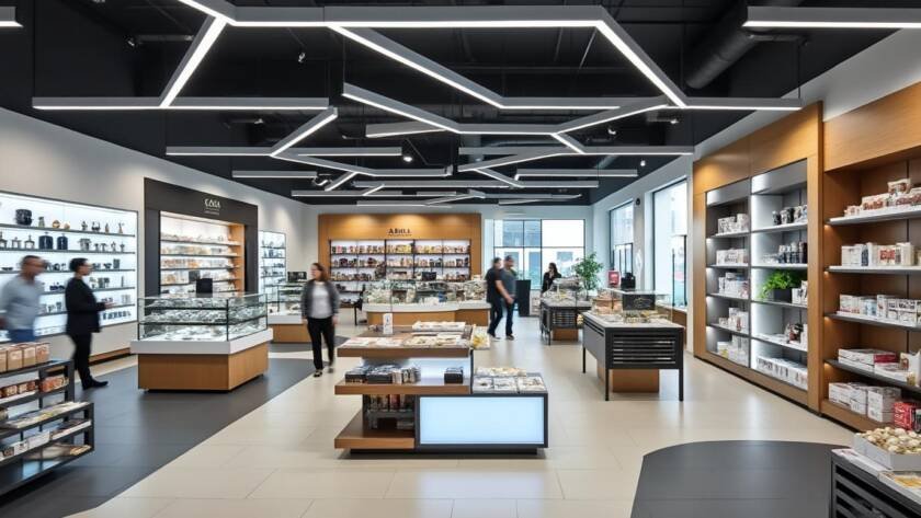 波士顿店铺装修 - 明煌装修公司