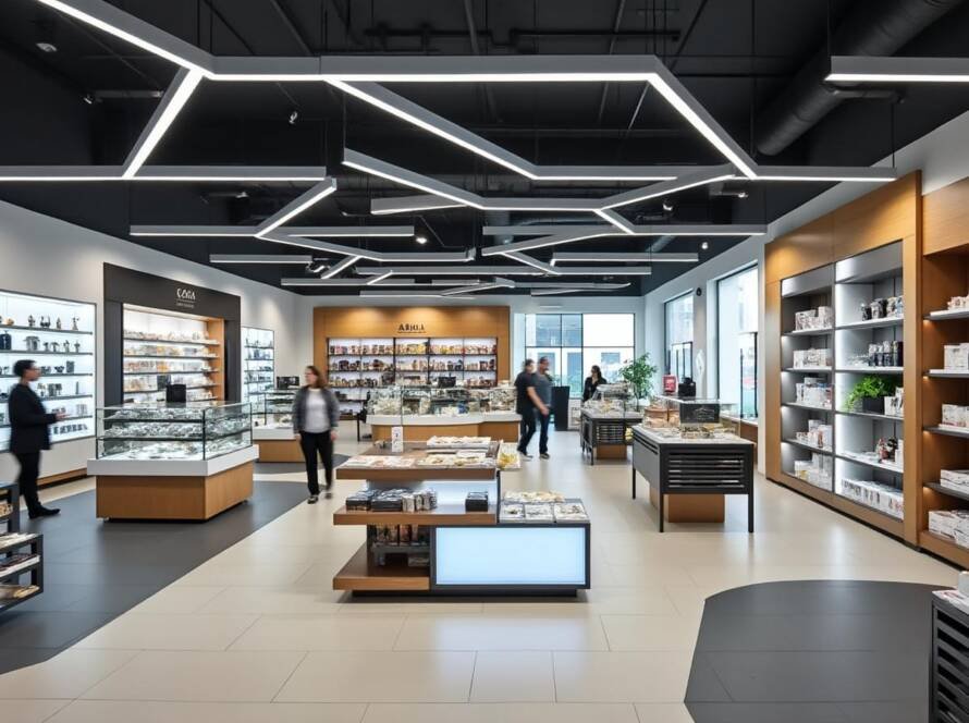 波士顿店铺装修 - 明煌装修公司