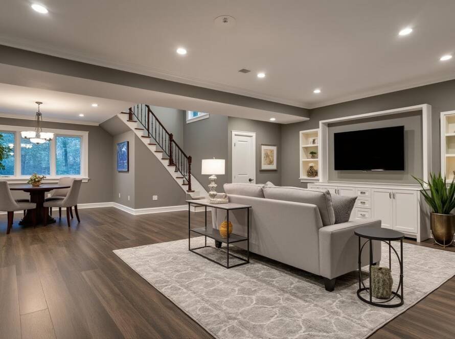 波士顿地下室翻新 - 明煌装修公司