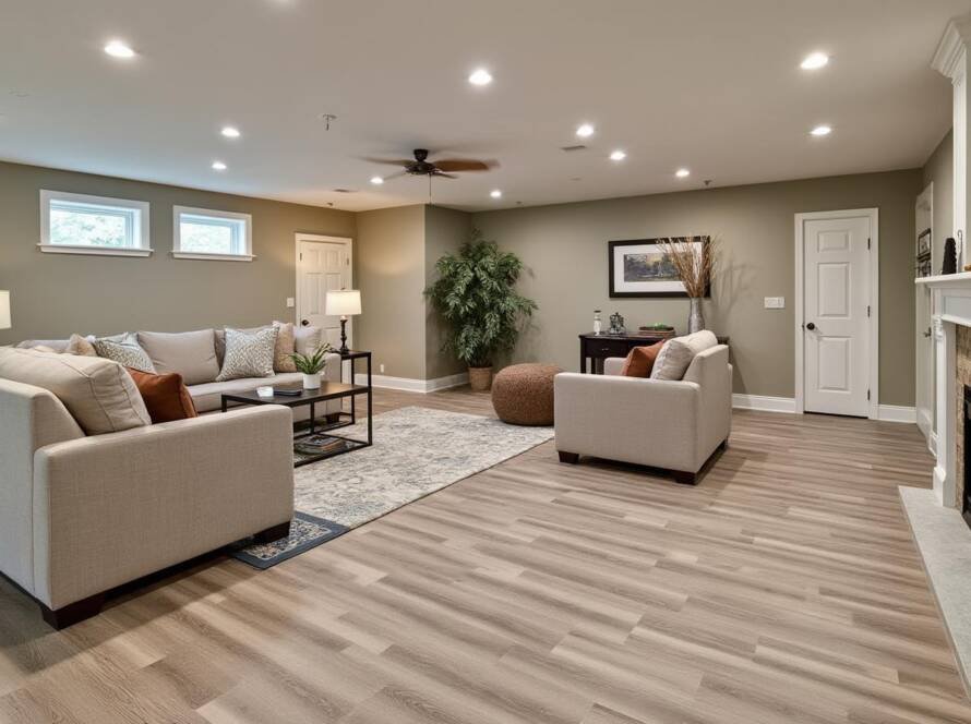 波士顿地下室翻新 - 明煌装修公司