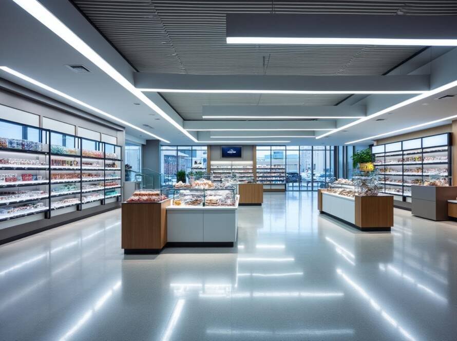 波士顿店铺装修 - 明煌装修公司