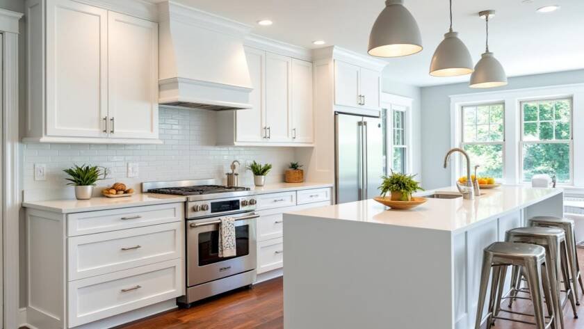 波士顿厨房翻新 - 明煌装修公司