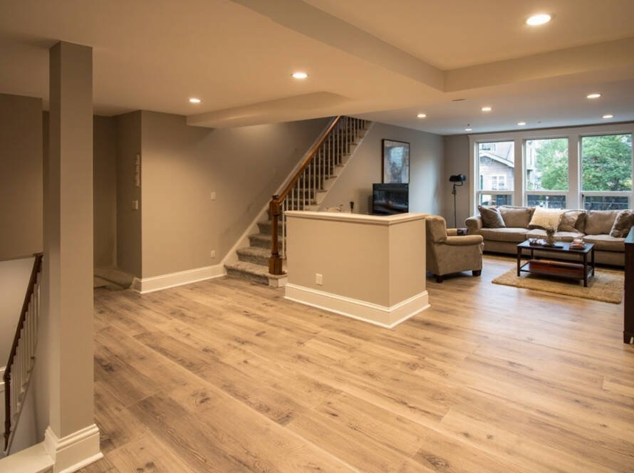 波士顿地下室翻新 - 明煌装修公司