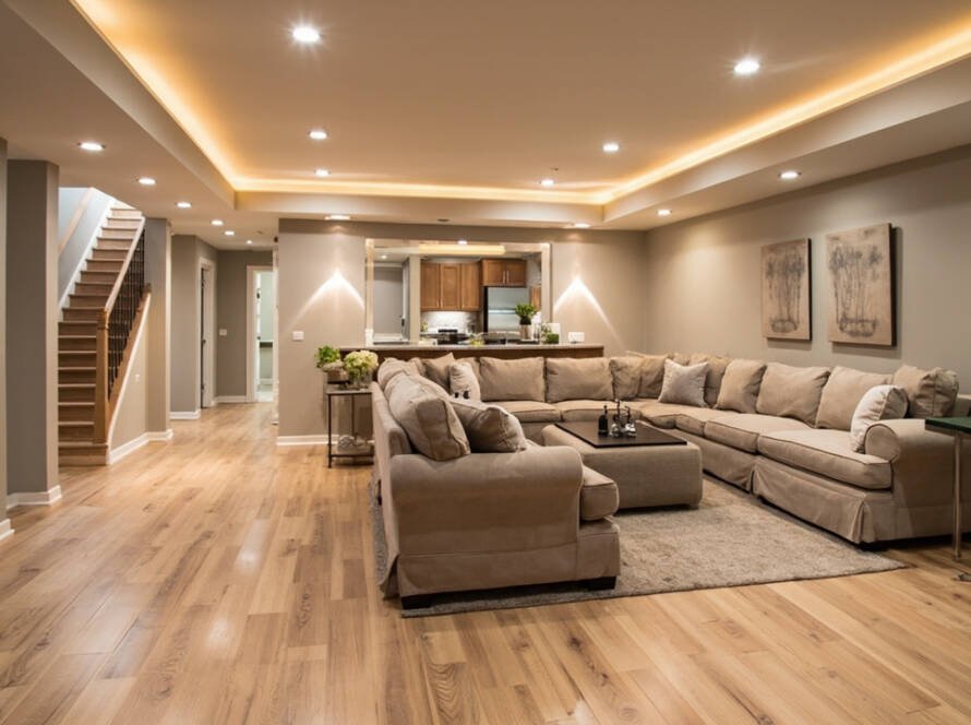 波士顿地下室翻新 - 明煌装修公司