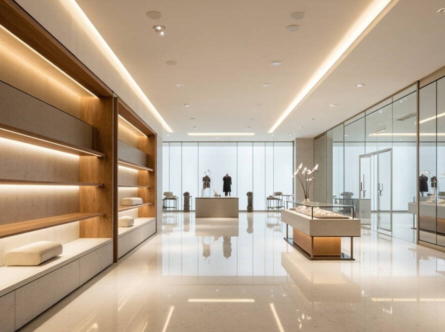 波士顿店铺装修 - 明煌装修公司