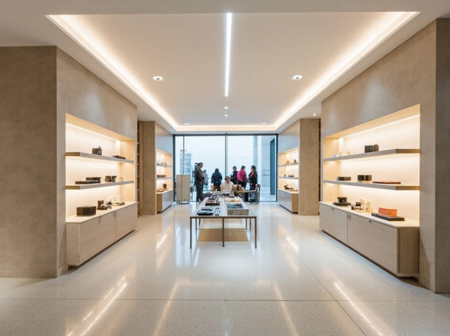 波士顿店铺装修 - 明煌装修公司